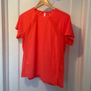 Athleta Neon Light Weight Work Out top